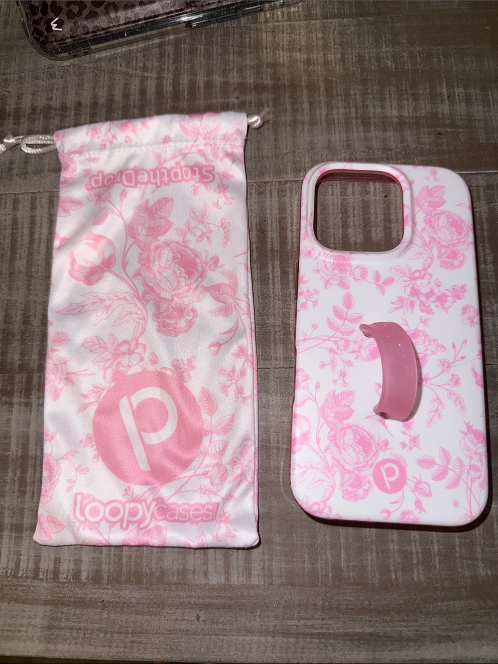 16 Pro Pink Floral Loopy